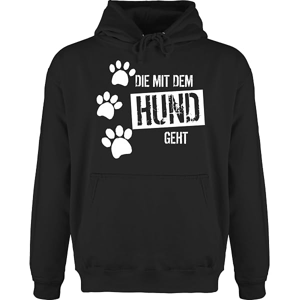 Herren Hoodie 'Ich Höre Immer Nur Mimimi' - Kapuzenpullover Mit Aufdruck & Taschen