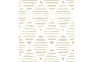 xupingjiti Papel Pintado Autoadhesivo Moderno y Minimalista geométrico a Rayas, 44x300cm película autoadhesiva para Muebles o Cocina, Impermeable, extraíble de Vinilo para Uso doméstico