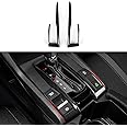 BRMYL Car Gear Shift Panel Decor Decals for Honda Civic 2016 2017 2018 2019 2020 2021 10th Gen Accessories ABS Carbon Fiber Stickers