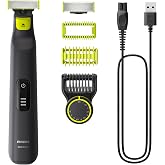 Philips OneBlade Pro Hybrid Shaver for Face and Body,Beard Shaper, Wet/Dry Use, 12 Length Adjustable Tar