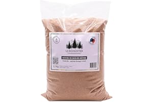 LE BOUSCATIER Sachet de Sciure 100% Hêtre pour Fumage à Froid – Qualité Premium – 2,5 kg – Saveur Intense et Authentique
