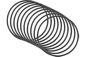 QUARKZMAN Nitrile Gomma O-Ring 90mm x 84mm x 3mm Guarnizioni di Tenuta Anelli Rubinetti Rotondo Guarnizione Rondella per Rubinetto Idraulica Riparazione Sigillatura Connessione, 10 Pezzi