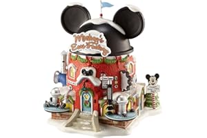 Department 56 North Pole Village Mickey's Ear Factory Miniatur-beleuchtetes Gebäude, 17 cm