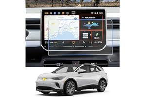 CDEFG Kompatibel mit VW Golf 8.5/Tiguan 3/Passat B9/ID.4/ID.5/Cupra Formentor Born Leon 2025 2024 Navigation Schutzfolie 6H Kratzfest 12,9 Zoll GPS Displayschutzfolie Navi Folie Zubehör 2 Stück