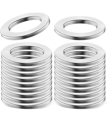 Set Di 20 Rondelle M8 DIN9021 – 8,4x24 Mm, Spessore 2 Mm, In Acciaio Inox A2, Per Fissaggi E Assemblaggi Meccanici