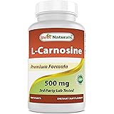 Best Naturals L-Carnosine 500 mg 100 Vcaps (100 Count (Pack of 1))