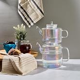 Perotti Luster Borosilicate Glass Teapot