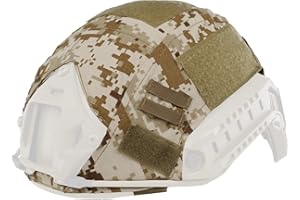 WARMHEARTTING Camuflaje Fundas de Casco para Táctico Fast Casco Accesorios para Casco Airsoft Paintball