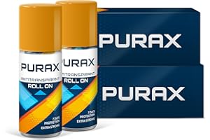 Purax Double Pack anti traspirante Roll-On Extra Strong 50ml - 7 giorni di protezione, 2-pack (2 x 50 ml)