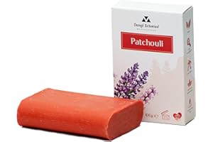 ‎DUNGL SCHMIED Dungl Schmied Seife Patchouli handgemacht | Patchouli Seifenstück | Duftende Natur | Ohne Palmöl | Pflegeseife mit natürlichen Inhaltsstoffen | Vegan | Für alle Hauttypen