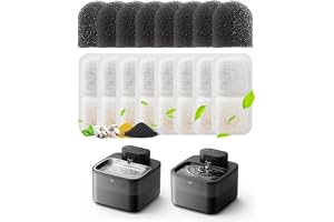 oneisall 8-pack reservfilter för kattfontän PW13