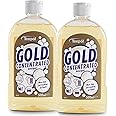 Teepol Gold Concentrated Detergent (2 x 500ml Multipack) - Dishwashing Liquid - Dish Soap & Floor Cleaner, Multi Surface Cleaner for Oil, Dirt, Grease Removal