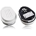 Dräger X-plore A2 P3 Bayonet Filters |Replacement Filter Cartridges Suitable for Face Mask Respirators X-plore 3300, 5500 | Protection Against Spray Paint, Asbestos, Pesticides (2 Pieces)