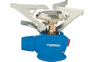 Campingaz Twister Plus PZ, Cuisinière à Gaz pour le Camping ou les Festivals, Manipulation Facile, Taille Unique, Bleu