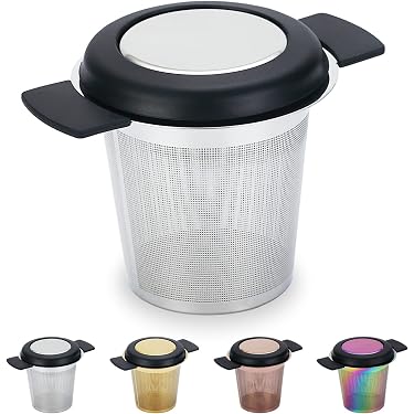 Zerodeko Meerjungfrauen Tee-Ei Aus Silikon – Teesieb Für Lose Blätter, Goldgelb, 12 Cm