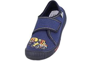 Beck Jungen Bagger Niedrige Hausschuhe