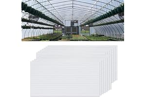 NAIZY 14 policarbonato alveolar, 4 mm | Láminas de Repuesto para Invernadero de Doble Pared de 10,25 m2 (60,5 x 121 cm) - TransPrincipale