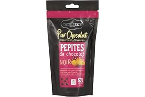 LA PATELIERE Pépites de Chocolat Noir 50% 200 g