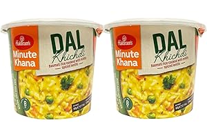 GENERIC Haldirams FD Dal Khichdi - 60g (Pack of 2) | Ready-to-Eat Freeze-Dried Khichdi | Healthy & Nutritious Meal | Just Add Hot Water