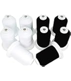 Yline Lot de 8 bobines de fil à coudre pour surjeteuse, machine à