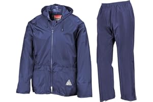 Result Men's Heavyweight Waterproof Jacket & Trouser Set Raincoat