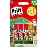 Pritt Stick Yapıştırıcı 3x11g + 10g(Gold) | Su bazlı yapıştırıcı