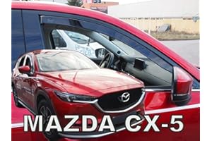 ‎J&J AUTOMOTIVE J&J AUTOMOTIVE | Windabweiser Passend Für CX-5, CX5 ab 2017, Heko Regenabweiser, Getönt, Set 2-Teilig, Vorne, Aerodynamisch