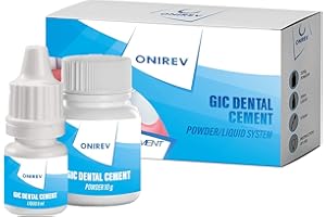 Onirev Glass Ionomer Cement - Permanent - Filling & Fixing Premium Quality - Guaranteed Satisfaction