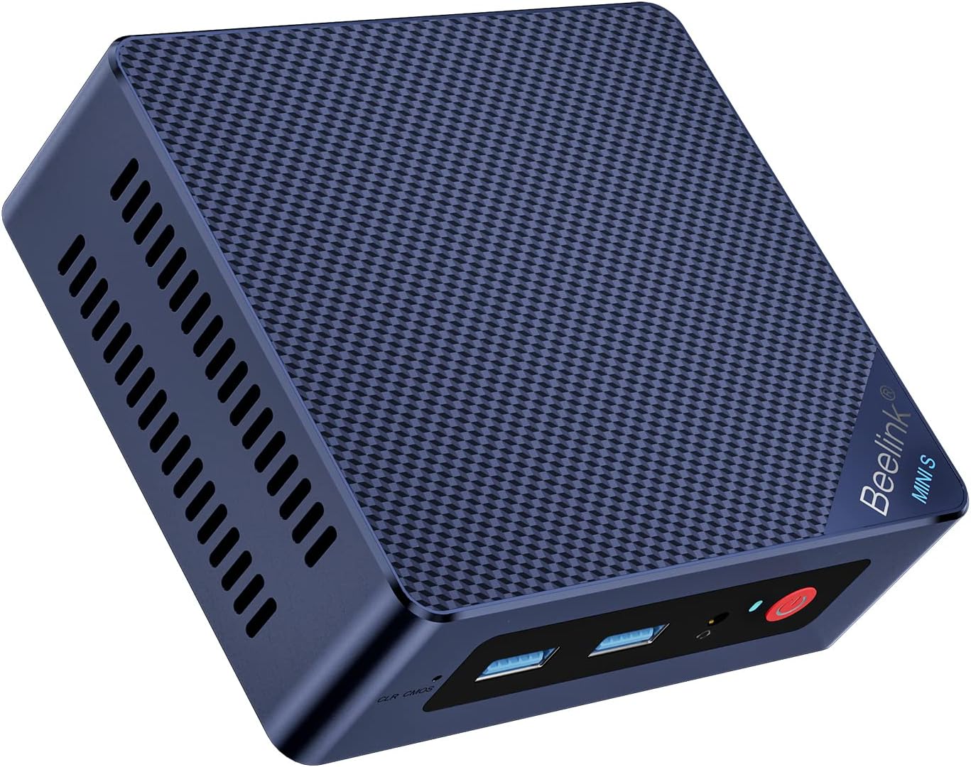 Beelink MINI-S12 Mini PC, 12th Gen Intel Alder Lake-N95 Processor (up to 3.40GHz) Mini Computer Windows 11 Home, 8GB RAM 256GB SSD Offices Mini Desktop PC, 4K Dual HDMI/WiFi 5/BT4.2/2.5G LAN