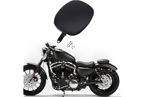 KEEPDSGN Coussin de siège moto passager arrière siège Compatible avec Sportster 48 Forty Eight XL 1200X 2010-2015 XL883 XL1200.