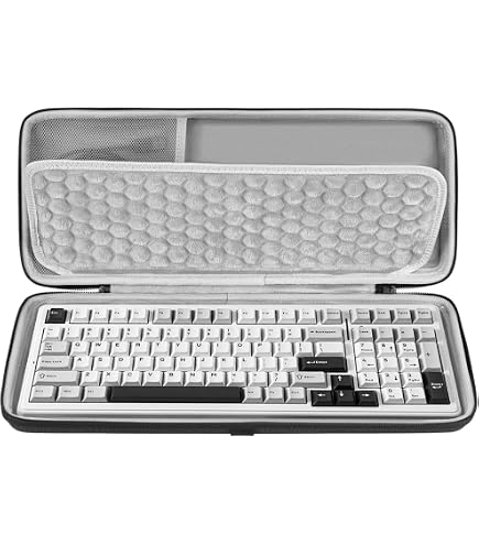 Funda De Transporte Para Teclado Mecánico K3 - Protector Resistente A La Presión, Tamaño 317x160x45 Mm
