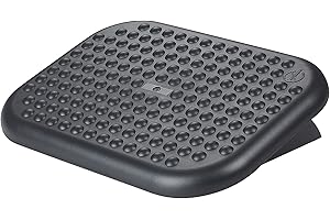 Q-Connect Economy Footrest Tilt Action Platform Size 448x325mm Black KF17981