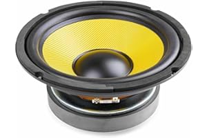 Skytronic QTX 902.426UK Woofer Riparazione Alta Voce - Cono Kevlar, Bordo in Gomma, Magnete Ventilato, Bobina a 4 Strati, Telaio in Metallo Nero