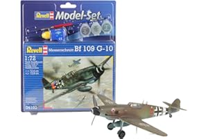 Revell 64160 - Messerschmitt BF-109 Kit di Modellismo in Plastica, Scala 1:72