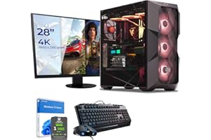 Sedatech Pack PC Gamer Pro • Intel i9-12900KF • RTX4070 • 32Go RAM • 1To SSD M.2 • 3To HDD • Win 11 • Moniteur 28"