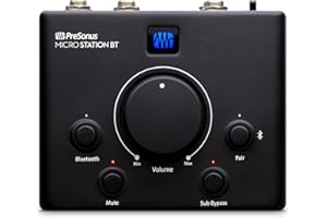 PreSonus MicroStation BT Controller per monitor 2.1 con connettività Bluetooth