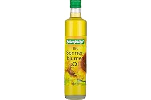 ‎SEITENBACHER Seitenbacher Bio Sonnenblumen Öl I Erstpressung I kaltgepresst I nativ I extra virgin I (1x500 ml)