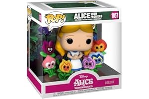 Funko Pop! Deluxe: Alice 70th– Alice mit Flowers - Alice in Wonderland - Vinyl-Sammelfigur - Geschenkidee - Offizielle Handelswaren - Spielzeug Für Kinder und Erwachsene - Movies Fans