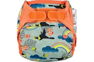 CLOSE Pop-in individual pañal V2 bambú, Toucan unisex