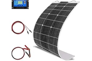 YINGGUANG Kit solaire 100 W Panneau solaire flexible 12 V Panneau de charge solaire photovoltaïque 1000 W Solaire Off Grid System Kit