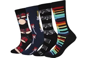 Cansok Chaussettes fantaisie fantaisie pour homme EUR 42-46