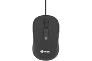 TELLUR Mouse con filo Di base, mini, USB, nero