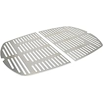 Das Original Multistation en acier inoxydable - Grille de maintien au chaud pour Weber Spirit série 200 - Avec support de baguette - 3 mm d'épaisseur