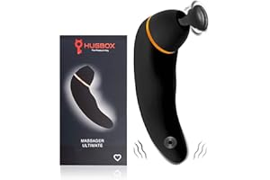 HUGBOX PRO Succionador de Clítoris y Punto G, Satisfayer Femenino, Juguete Sexual Mujer, Juguete Erótico, Sex Toy, Consolador