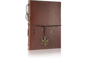 THXMADAM Album Foto Pelle Fai da Te Scrapbook Album Fotografico Libro Degli Ospiti Per Matrimoni Compleanni Viaggi Festa Della Mamma San Valentino E Natale Regalo Per Amico Amante Famiglia Madre