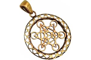 Kiss of Leather Metatrons - Ciondolo a forma di cubo in bronzo n. 163, Bronzo