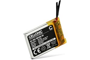 CELLONIC, Akku für Smartwatch & Fitness Armband kompatibel mit Garmin Venu Sq Music (200mAh, 3.87V) Ersatzakku 361-00136-10