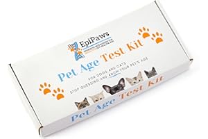 EpiPaws Pet Age Test for Dogs & Cats - Includes Wellness Insights for Your Pet’s Life Stage - at Home Epigenetic Biomarker Testing Kit, Great for Rescued Pets