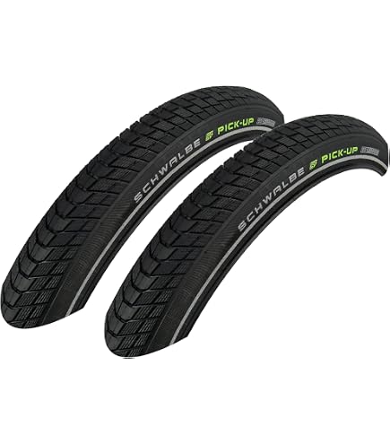 2x Schwalbe Big Ben Plus Reifen – E-50, 20 X 2,15 Zoll, Mit GreenGuard Pannenschutz, Für Lastenrad & E-Bike