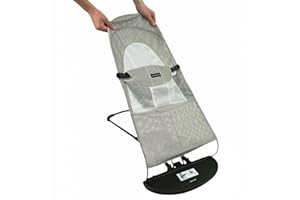 GalPat Baby - Fodera per amaca compatibile con BabyBjorn e GalPat Baby Traspirante - Seggiolino per amaca per bambini - Colore Grigio
